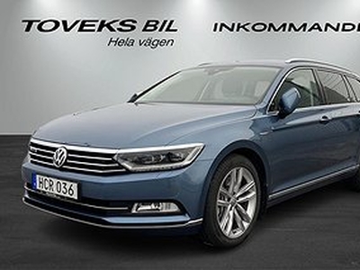 Volkswagen Passat Sportscombi 2.0 TDI 240hk 4M DSG Drag/Värmare/Nav/Skinn