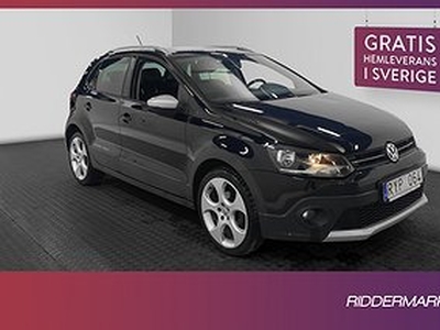 Volkswagen Polo Cross 1.6 TDI 90hk Sensorer Skinn/Alcantara