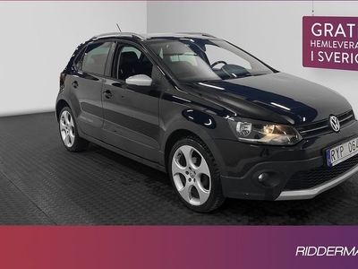 Volkswagen PoloCross 1.6 TDI Sensorer Skinn Alcantara 2011, Halvkombi