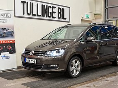 Volkswagen Sharan 2.0 TDI Aut Premium Pano Värm Drag 7-Sits