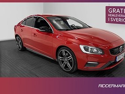 Volvo S60 T6 AWD 329hk R-Design Polestar B-värme B-kamera