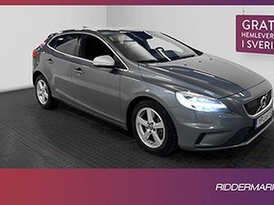 Volvo V40 D2 120hk R-Design Värmare VOC Kamera Navi Välserv