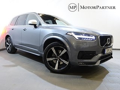 Volvo XC90 D5 AWD R-Design 360 Kamera Drag Skinn Navi 7-Sits