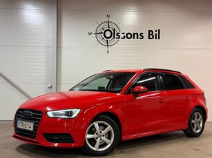 Audi A3 Sportback 1.6 TDI Ultra Lågskatt SoV-hjul PDC 110hk