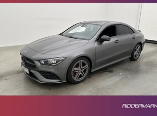 Mercedes-Benz CLA 200 163hk AMG Pano Wide Kamera 4,95% RÄNTA