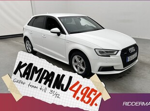 Audi A3e-Tron 1.4 TFSI Comf 2017, Halvkombi