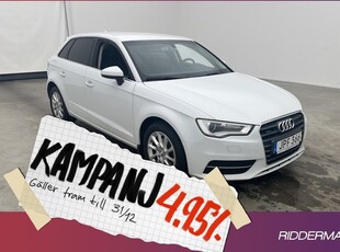 Audi A3Sportback TDI Quattro Attract 2015, Halvkombi