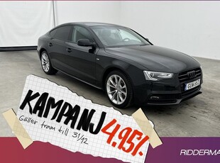 Audi A5Sportback TFSI S-Line Sensorer 2016, Sportkupé