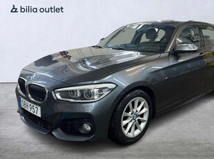 BMW 118I 5-dörrars M Sport Sensorer Fram Bak Keyless 2016, Halvkombi