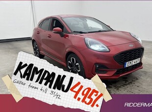 Ford Puma1.0 Hybrid ST-Line B&O Kame 2020, Halvkombi