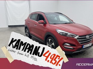 Hyundai TucsonCRDi 4WD Premium Pano Skinn 2016, Kombi