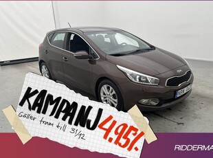 Kia Cee´d1.6 Sensorer Rattvärme Farthålla 2013, Halvkombi