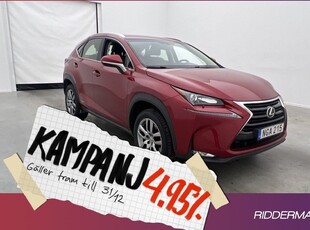 Lexus NX300h AWD Comfort M&K-Värm Skinn 2016, SUV