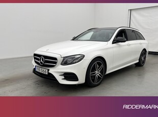 Mercedes-Benz E 220 T d AMG Pano HUD Wide D-Värm 360° Drag