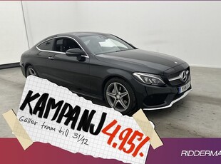 Mercedes C220Benz C 220 d Coupé AMG P-Värm Kamera Pa 2017, Sportkupé