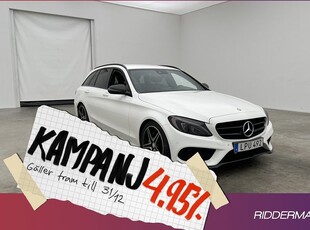 Mercedes C220Benz C 220 T d AMG Burm Skinn Nav 2017, Kombi