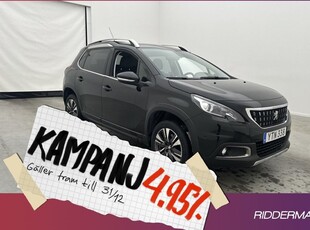 Peugeot 20081.2 Allure Kamera Halvskinn 2018, SUV