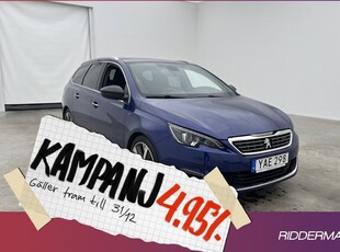 Peugeot 308SW 2.0 GT Pano Sensorer 2016, Halvkombi