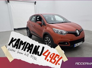 Renault Captur0.9 TCe Navigation Farthålla 2014, Halvkombi