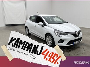 Renault Clio1.0 TCe Zen Sensorer 2023, Halvkombi