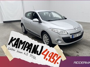 Renault MeganeMégane 1.5 dCi 0,45L Mil 2012, Halvkombi