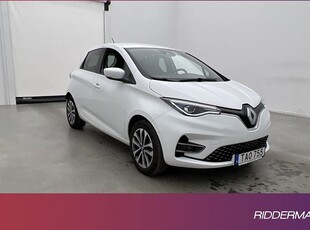 Renault ZoeR135 52 kWh Intens Batterihyra Kamera Navi 2020, Halvkombi