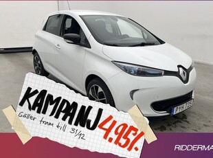 Renault ZoeR90 41 kWh Intens Batterihyra 2018, Halvkombi