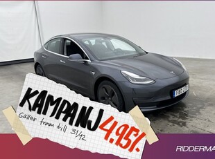 Tesla Model 3Long Range AWD Svensksåld 1 Bruka 2019, Halvkombi