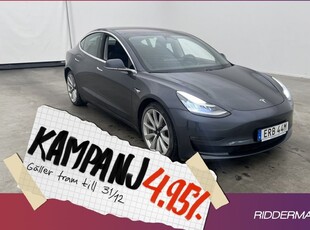 Tesla Model 3Long Range AWD Svensksåld FSD 2019, Halvkombi