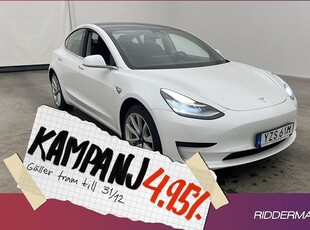 Tesla Model 3Standard Rang Plus Sv.Såld 2019, Halvkombi