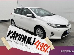 Toyota Auris1.6 Multidrive Active Kamera 2013, Halvkombi