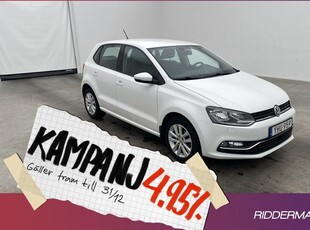 Volkswagen Polo1.2 TSI Comfortli 2017, Halvkombi