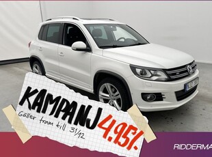 Volkswagen Tiguan2.0 TDI 4M R Line Pano Skinn 2014, SUV