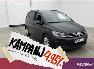 Volkswagen Touran1.6 TDI 7-Sits Kamera Ad 2019, SUV