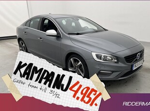 Volvo S60D3 R-Design D-Värm VOC Skin 2016, Sedan