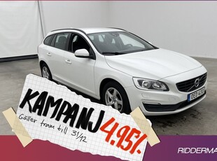 Volvo V60D2 Kinetic VOC Värmare Sensorer Ra 2017, Kombi