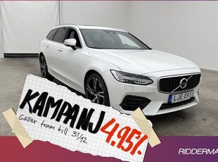 Volvo V90Recharge T8 AWD R-Design VOC Pano H K 2019, Kombi