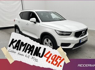 Volvo XC40T3 Momentum VOC Värm Sensorer 2019, SUV