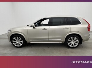 Volvo XC90 D5 AWD Inscription VOC Värm Kamera Navi Skinn