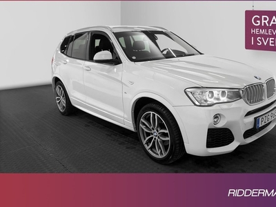 BMW X3xDrive35d M Sport Värmare HiFi Sensorer Drag 2016, SUV