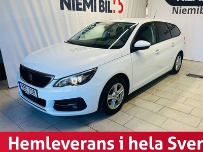 Peugeot 308SW 1.5 Aut P-sens MirrorLink S&V-däck 2019, Halvkombi