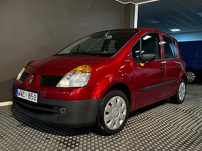 Renault Modus 1.4 Manuell Låga mil 3-brukare Nybesiktigad