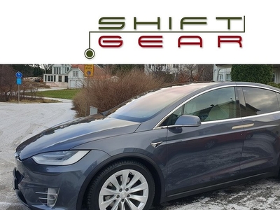 Tesla Model XLong Range 7-sits Ut dec 2020 CCS Kräm 2020, SUV