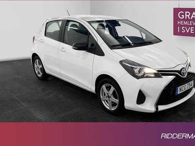 Toyota YarisHybrid e-CVT Värmare Välservad 0,33l mil 2016, Halvkombi