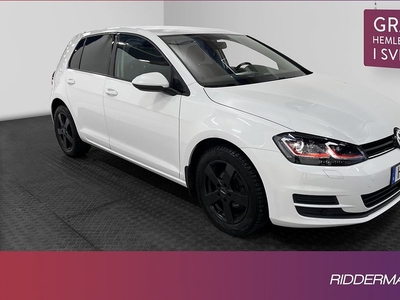 Volkswagen GolfTSI Style Värmare Välservad 0,48l mil 2015, Halvkombi