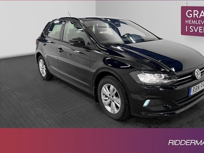 Volkswagen Polo1.0 TSI Comfort Låg Skatt Välservad 2018, Halvkombi