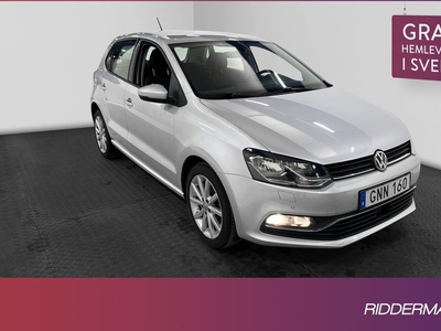 Volkswagen Polo1.2 Comfort Sensorer Välservad 0.4L Mil 2015, Halvkombi