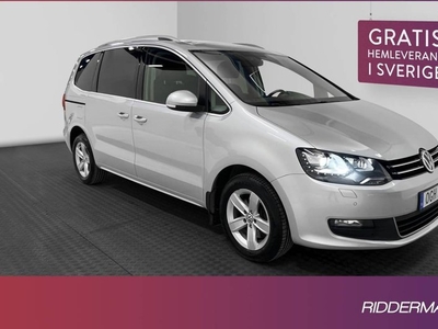 Volkswagen Sharan2.0 TDI Premium 7-Sits Pano Värm Kamera 2017, Minibuss