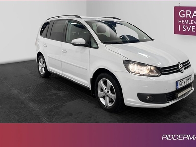 Volkswagen Touran1.4 TSI 7-sits Kamera Dragkrok 2015, SUV