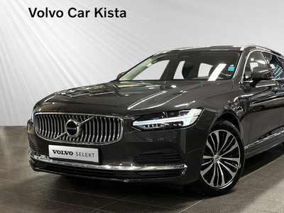 Volvo V90Recharge T6 Core Edition Läder & Motorstolspkt 2023, Kombi